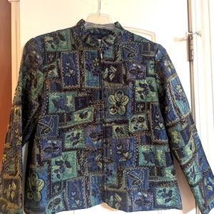 Coldwater Creek Jacket. Size LP. Jade in color.